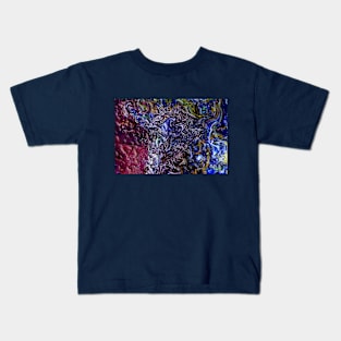 Cobweb. geometric shapes and curves Kids T-Shirt